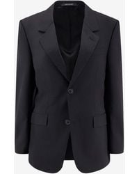 Balenciaga - Single-Breasted Wool Blazer - Lyst