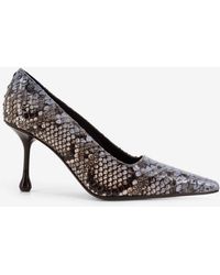 Jimmy Choo - Ixia 80 Python Print Leather Pumps - Lyst