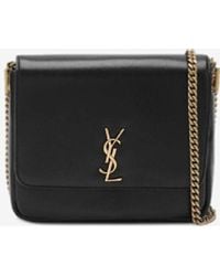 Saint Laurent - Mini Kate Leather Clutch Bag - Lyst
