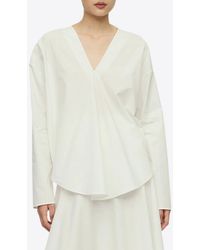 Ruohan - Arno V-Neck Blouse - Lyst