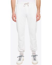 Eleventy - Elastic-Waist Cargo Track Pants - Lyst