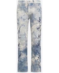 Ralph Lauren - 750 Straight-Leg Floral Jeans - Lyst