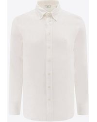 Etro - Long-Sleeved Button-Down Shirt - Lyst