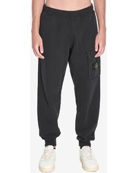 Stone Island - Logo Patch Track Pants - Lyst