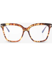 Tom Ford - Square-Shaped Optical Eyeglasses - Lyst