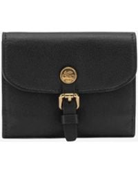Etro - Pony Leather Wallet - Lyst