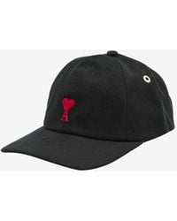 Ami Paris - Logo-Embroidered Baseball Cap - Lyst