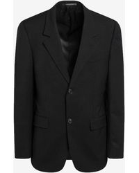 Balenciaga - Single-Breasted Wool Jacket - Lyst