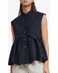 Acler - Bullard Top With Pleating Details - Lyst