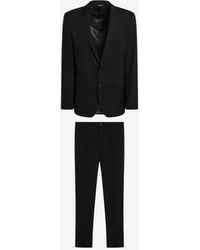 Dolce & Gabbana - Single-Breasted Wool Suit - Lyst