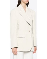 P.A.R.O.S.H. - Raisa25 Double-Breasted Blazer - Lyst