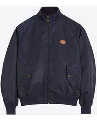Valentino - Vlogo Patch Zip-Up Jacket - Lyst