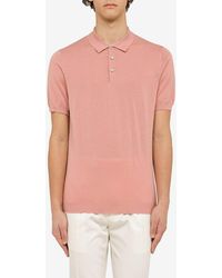 Drumohr - Short-Sleeved Polo T-Shirt - Lyst