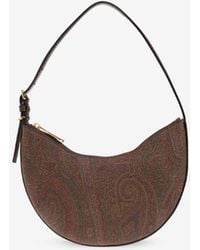 Etro - Small Arnica Paisley Jacquard Hobo Bag - Lyst