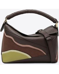 Loewe - Small Puzzle Edge Top Handle Bag - Lyst