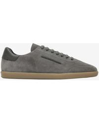 ZEGNA - Low-Top Suede Sneakers - Lyst