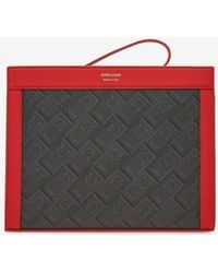 Ferragamo - Monogram Print Pouch Bag - Lyst