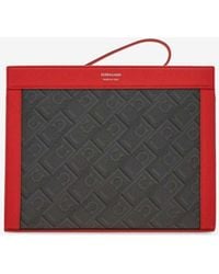 Ferragamo - Monogram Print Pouch Bag - Lyst