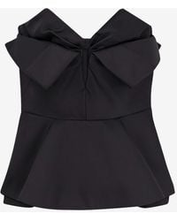 McQueen - Strapless Bustier Top - Lyst