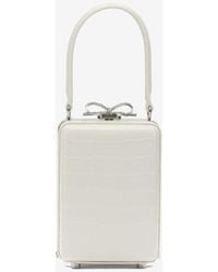 Self-Portrait - Mini Bow-Embellished Clutch Bag - Lyst