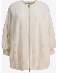 Max Mara - Cirino Zip-Up Wool Blend Jacket - Lyst