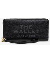 Marc Jacobs - Logo-Patched Leather Wallet - Lyst