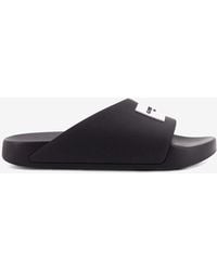 Givenchy - Logo Rubber Slides - Lyst