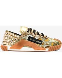 Dolce & Gabbana - Mixed-material Ns1 Sneakers - Lyst