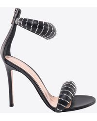 Gianvito Rossi - Bijoux 105 Crystal Embellished Sandals - Lyst