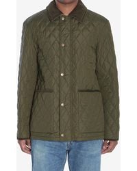 Burberry - Haddington Quilted Jacket - Lyst