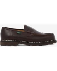 Paraboot - Reims Stitched Penny Loafers - Lyst