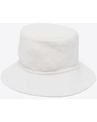 P.A.R.O.S.H. - Wide-Brim Wool Bucket Hat - Lyst