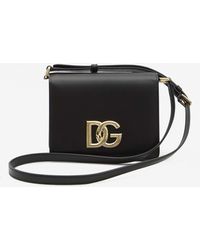 Dolce & Gabbana - 3.5 Dg Logo Crossbody Bag - Lyst