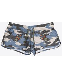 Les Canebiers - Byblos All-Over Mexican Head Swim Shorts - Lyst