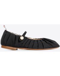 Thom Browne - Pleated Ballet Flats - Lyst