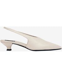 Alohas - Eros 40 Leather Slingback Pumps - Lyst