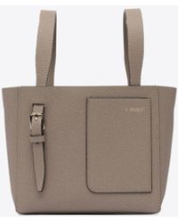 Valextra - Micro Soft Leather Bucket Bag - Lyst