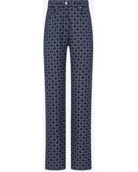 Givenchy - Logomania Straight-Leg Jeans - Lyst