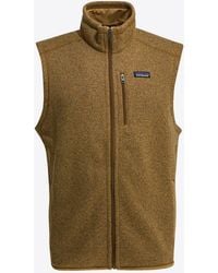 Patagonia - Logo-Patched Zip-Up Vest - Lyst