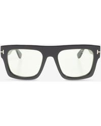 Tom Ford - Fausto T-Logo Square Sunglasses - Lyst