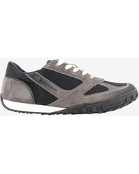 Givenchy - Glide Nylon And Suede Low-Top Sneakers - Lyst