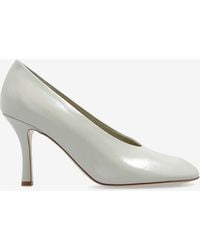 Burberry - Baby 85 Glossy Leather Pumps - Lyst