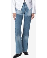 Our Legacy - High-Rise Patchwork Panels Jeans - Lyst
