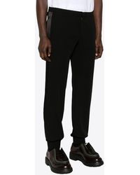 Prada - Logo Plaque Track Pants - Lyst