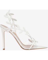 Gianvito Rossi - Flavia 105 Asymmetric Heeled Sandals - Lyst