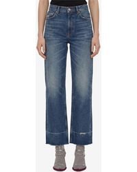 Chloé - Bootcut Washed Jeans - Lyst
