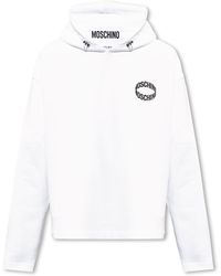 Moschino - Hoodie With Logo, - Lyst