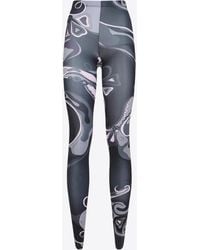 PUCCI - High-Rise Printed Tights - Lyst