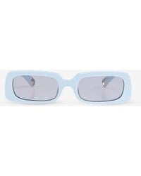 Jacquemus - The Azzuro Rectangular Sunglasses - Lyst