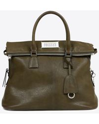 Maison Margiela - Medium 5Ac Loved To Death Leather Top Handle Bag - Lyst